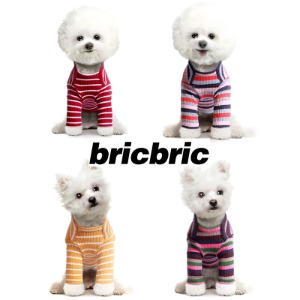 브릭브릭 뉴 립스트라이프 티셔츠 강아지 고양이옷